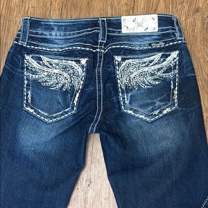 💎Women’s Miss Me Boot Cut Jeans Sz 28💎